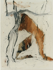 DESSINfusain, huile, sur papier65 x 5028  4  97 ( 6 )