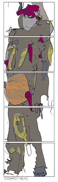 COMPO_7-BL  CL  ensemble des 5 panneaux